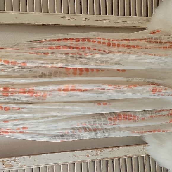 Soft Surroundings tassels ties sleeves dress women's size medium - Picture 3 of 12